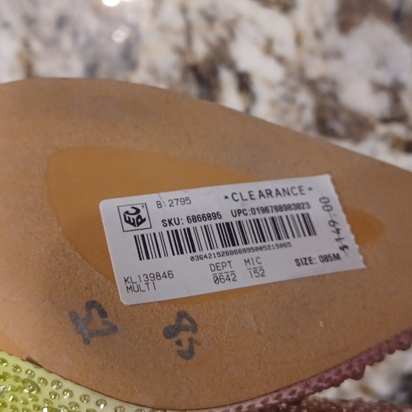 Karl Lagerfeld Chalina Rhinestone slingback pumps Heels PRIDE $149 - Picture 10 of 10